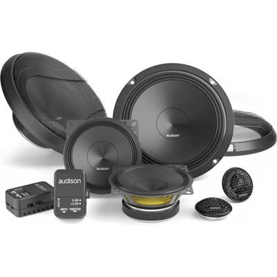 Audison Car HiFi Lautsprecher, Prima APK 163 - 3 weg compo 165mm met speakergrill (16.50 cm) Audison Car HiFi Lautsprecher, Prima APK 163 - 3 weg compo 165mm met speakergrill (16.50 cm)