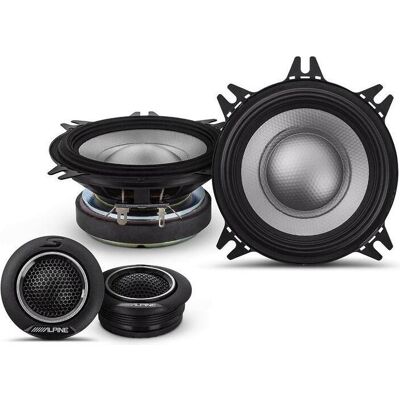 Alpine S2-S40C 10cm Koaxial Auto-Lautsprecher - 2-Wege Komponenten-Set Alpine S2-S40C 10cm Koaxial Auto-Lautsprecher - 2-Wege Komponenten-Set