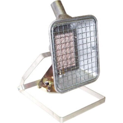 Borrmann Brenner Infrarot Heizstrahler Propangas, Aufsteller und Piezozündung, Heizstrahler