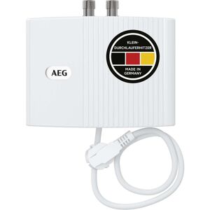 AEG Haustechnik, Warmwassergerät, Klein-Durchlauferhitzer MTH 350 nur fürs Handwaschbecken, 3,5 kW, mit Stecker, drucklos, VDE AEG Haustechnik, Warmwassergerät, Klein-Durchlauferhitzer MTH 350 nur fürs Handwaschbecken, 3,5 kW, mit Stecker, drucklos, VDE