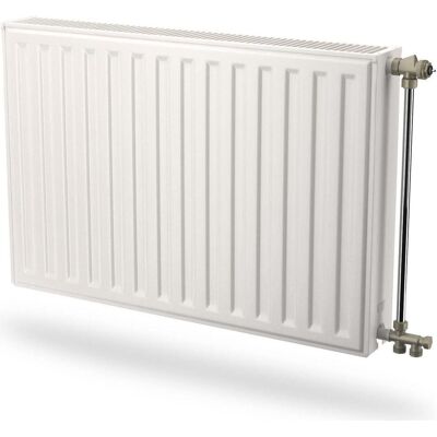 Purmo Compact Heizkörper - 550x800 - Weiß - Wand- oder Bodenmontage Purmo Compact Heizkörper - 550x800 - Weiß - Wand- oder Bodenmontage
