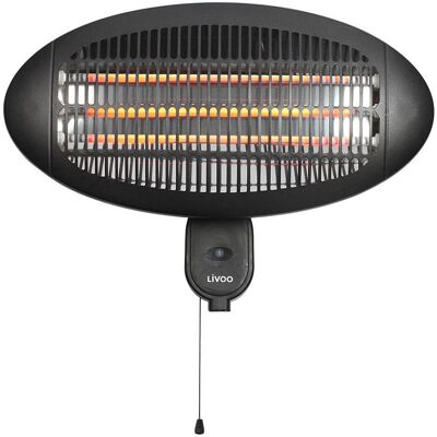 LIVOO Außenheizung - 2000W - Modell dom425 LIVOO Außenheizung - 2000W - Modell dom425
