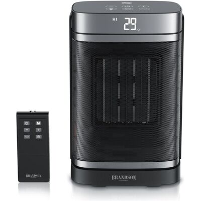 Brandson Keramik Heizlüfter, Heizlüfter, Schwarz Brandson Keramik Heizlüfter, Heizlüfter, Schwarz