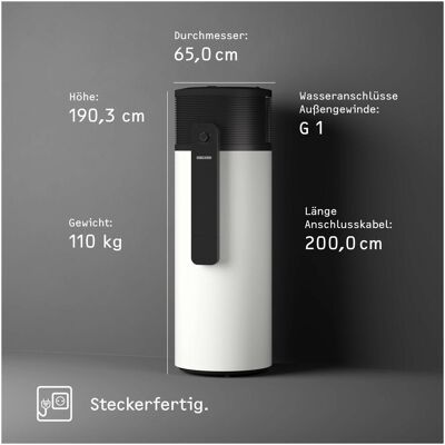 Stiebel Eltron, Warmwassergerät, WWK-I 300 Plus Warmwasser-Wärmepumpe 209066 Stiebel Eltron, Warmwassergerät, WWK-I 300 Plus Warmwasser-Wärmepumpe 209066