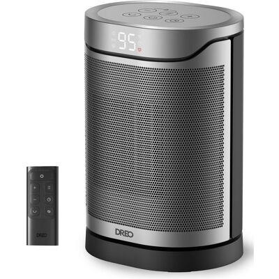 Dreo Heater 318, Heizlüfter, Grau, Silber, Schwarz Dreo Heater 318, Heizlüfter, Grau, Silber, Schwarz