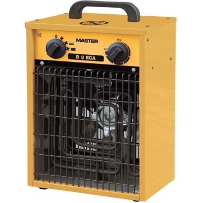Master Tragbarer Elektroheizer - 3 kW - Gelb - Heizgeräte Master Tragbarer Elektroheizer - 3 kW - Gelb - Heizgeräte
