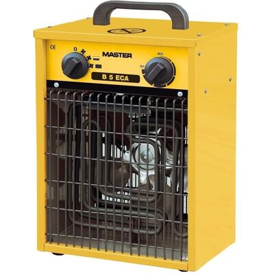 Master Elektrischer Heizer B5ECA - Tragbar 2,5/5kW - Elektrischer Heizlüfter Master Elektrischer Heizer B5ECA - Tragbar 2,5/5kW - Elektrischer Heizlüfter
