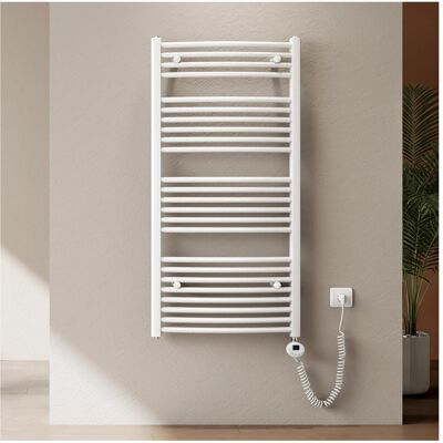 Emke - 120x60cm 600W - Weiß - Elektrischer Badheizkörper Emke - 120x60cm 600W - Weiß - Elektrischer Badheizkörper
