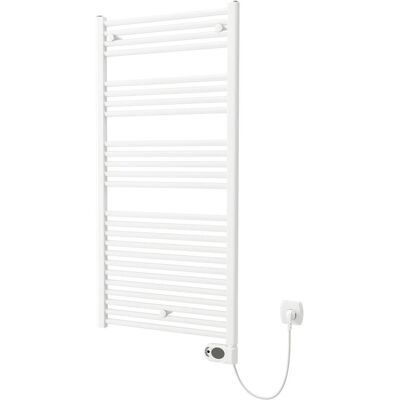 Plieger Radiatore Elettrico per Asciugamani Elba, Heizkörper, Weiss, Schwarz Plieger Radiatore Elettrico per Asciugamani Elba, Heizkörper, Weiss, Schwarz