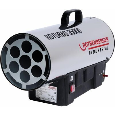 Rothenberger Industrial RoTurbo 35000 SA Version Frankreich, Heizlüfter, Grau Rothenberger Industrial RoTurbo 35000 SA Version Frankreich, Heizlüfter, Grau