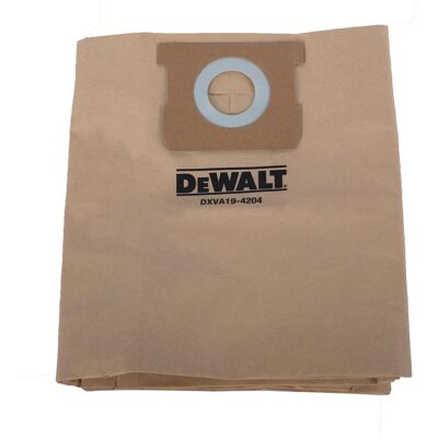 DeWalt, Industriestaubsauger Zubehör, DUST BAGS 3PCE DXVA19-4204 DeWalt, Industriestaubsauger Zubehör, DUST BAGS 3PCE DXVA19-4204