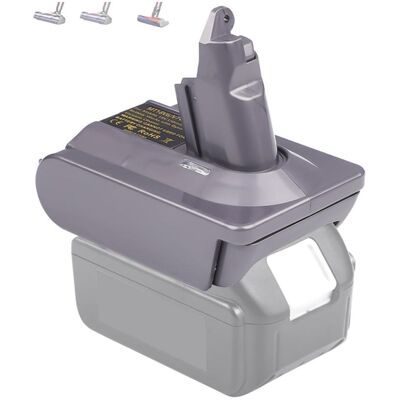 Japcell Makita 18V Akku-Adapter für Dyson V6, V7 und V8, Staubsauger Zubehör Japcell Makita 18V Akku-Adapter für Dyson V6, V7 und V8, Staubsauger Zubehör