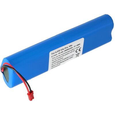 AccuCell - ILIFE V3s Pro - 14,4V - 2600mAh - Batterie AccuCell - ILIFE V3s Pro - 14,4V - 2600mAh - Batterie