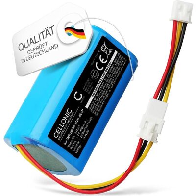 Cellonic Akku für Ropo glass 3, Proscenic PR-820T, 830T, 820T, PR-830T, 820S, 800T, Staubsauger Zubehör, Blau Cellonic Akku für Ropo glass 3, Proscenic PR-820T, 830T, 820T, PR-830T, 820S, 800T, Staubsauger Zubehör, Blau