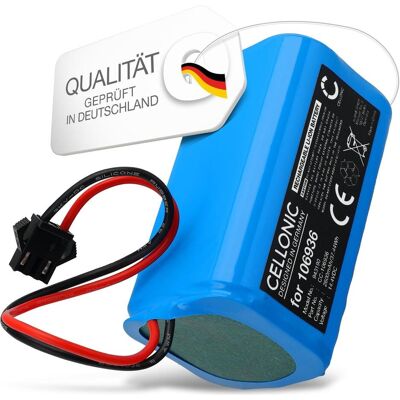 Cellonic Akku für lubluelu SL60D, SL61, SL60 Plus, SL68, Salente L6, G4, Tesla, Staubsauger Roboter Zubehör, Schwarz Cellonic Akku für lubluelu SL60D, SL61, SL60 Plus, SL68, Salente L6, G4, Tesla, Staubsauger Roboter Zubehör, Schwarz
