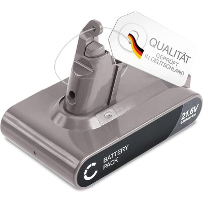 Cellonic Akku für Dyson DC 58, V6 Origin, V7, DC62, digital Slim, Handstaubsauger, Staubsauger Zubehör, Schwarz Cellonic Akku für Dyson DC 58, V6 Origin, V7, DC62, digital Slim, Handstaubsauger, Staubsauger Zubehör, Schwarz