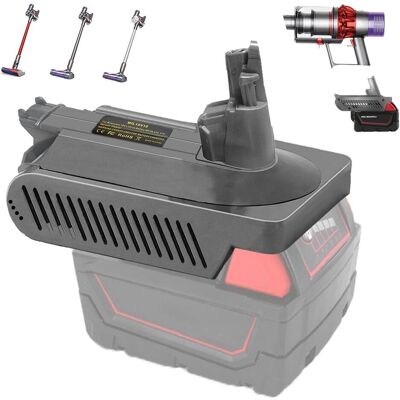 Japcell Milwaukee 18V Akku-Adapter für Dyson V10, Staubsauger Zubehör Japcell Milwaukee 18V Akku-Adapter für Dyson V10, Staubsauger Zubehör
