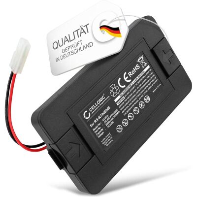 Cellonic Akku für Rowenta X-plorer Series 45 Aqua, Explorer 60 RR742, Serie, RR744, Staubsauger Zubehör, Schwarz Cellonic Akku für Rowenta X-plorer Series 45 Aqua, Explorer 60 RR742, Serie, RR744, Staubsauger Zubehör, Schwarz