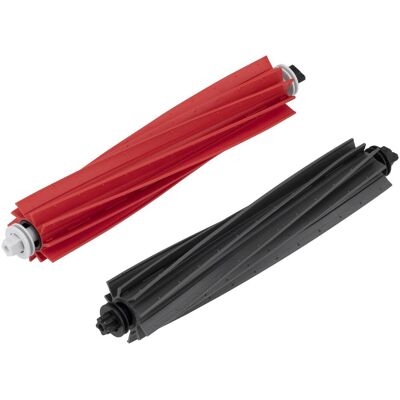 Roborock Doppelgummibürste - Staubsauger Zubehör für S8, S8+, Q8 Max - Rot & Grau Roborock Doppelgummibürste - Staubsauger Zubehör für S8, S8+, Q8 Max - Rot & Grau