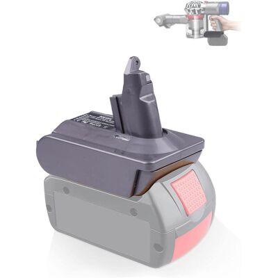 Japcell Bosch 18V Akku-Adapter für Dyson V6, Staubsauger Zubehör Japcell Bosch 18V Akku-Adapter für Dyson V6, Staubsauger Zubehör