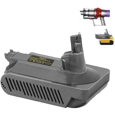 Japcell Dewalt 18V Akku-Adapter für Dyson V10, Staubsauger Zubehör Japcell Dewalt 18V Akku-Adapter für Dyson V10, Staubsauger Zubehör