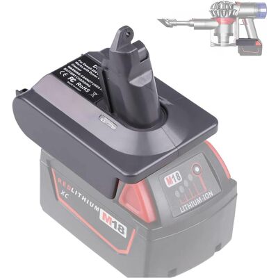 Japcell Milwaukee 18V Akku-Adapter für Dyson V6, Staubsauger Zubehör Japcell Milwaukee 18V Akku-Adapter für Dyson V6, Staubsauger Zubehör