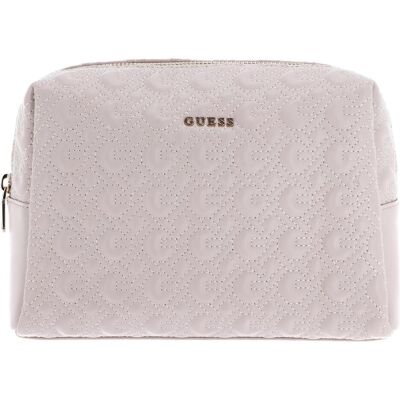 Guess Large Top Zip Cosmetic Bag, Necessaire, Rosa Guess Large Top Zip Cosmetic Bag, Necessaire, Rosa