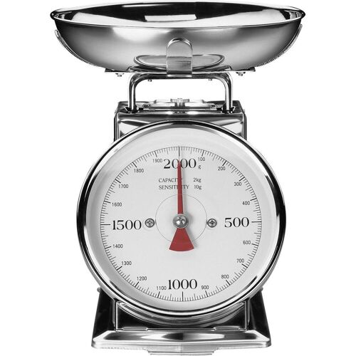 Gastroback Classic Waage, Küchenwaage, Silber