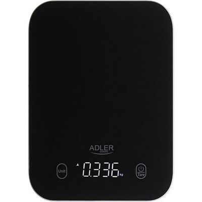 Adler Kitchen Scale AD 3181b Graduation 1 g Display type LED Black, Küchenwaage, Schwarz Adler Kitchen Scale AD 3181b Graduation 1 g Display type LED Black, Küchenwaage, Schwarz