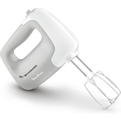 Moulinex HM450, Handmixer, Grau, Weiss Moulinex HM450, Handmixer, Grau, Weiss