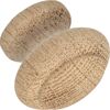 Alles im griff, Möbelgriff, Möbelknopf Möbelknauf Horno ø 35mm Tiefe 28mm Möbelgriff Holz Eiche roh