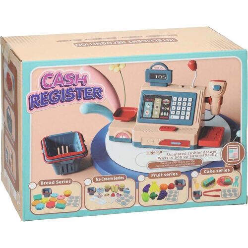 Spielzeug-Registrierkassen-Set mit Zubehör