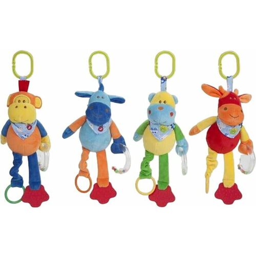BigBuy, Babyrassel, Babyrassel und Beissring 38 cm