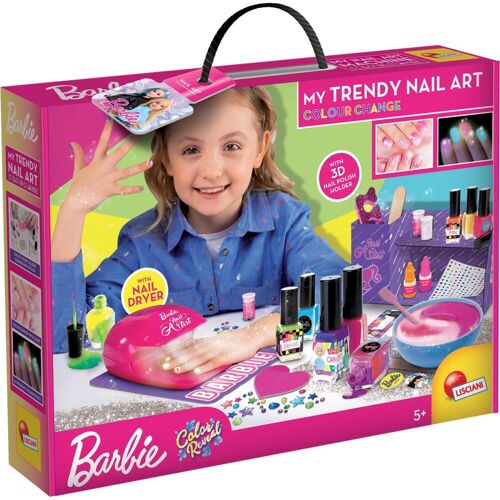 Lisciani Modische Barbie-Maniküre-Lampe 102747 (Französisch)