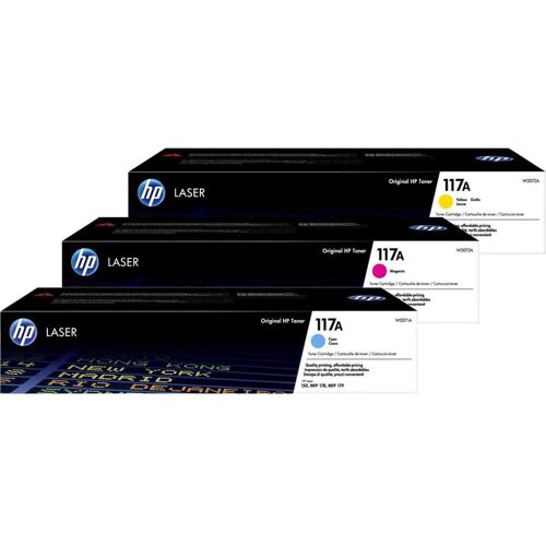 Toner, 117A TONERCARTRIDGE - Rainbowkit (HP117AKIT)