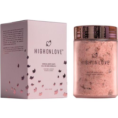 High on Love, Badezusatz, sensual bath salts 500g (Badepralinen)