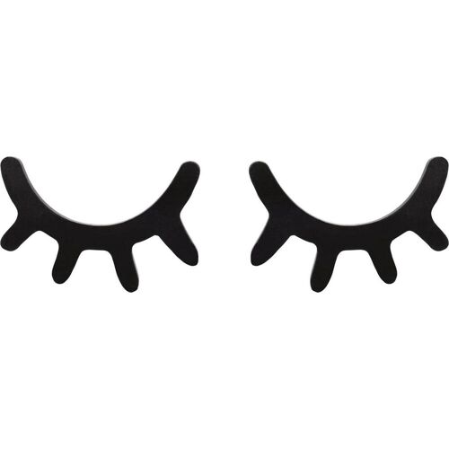 JTI, Wanddeko, Wanddekoration, Wimpern - Schwarz - 2 Stk