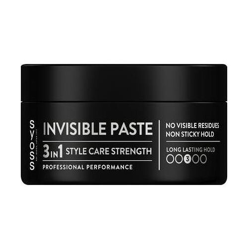 Syoss, Haargel + Haarwachs, Hairpaste Invisible - Hair Styling Product (Haargel)