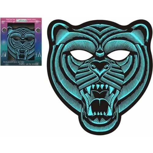 Atosa, Mascara, Tiger LED Mascara (Blau)