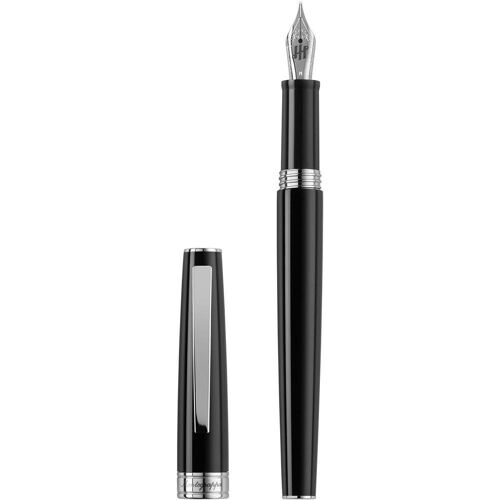 Montegrappa, Schreibstifte, Isa1r1ac Armonia Füllfederhalter, Schwarz Ef (Black)