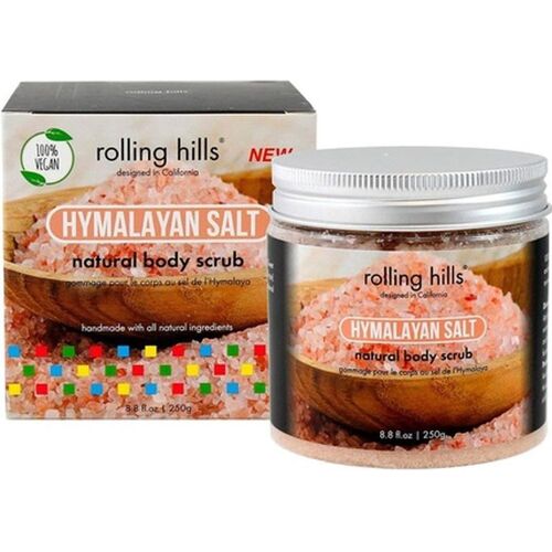 Rolling hills, Duschmittel, Natural Scrub mit Himalayasalz Körper- und Gesichtspeeling 100
