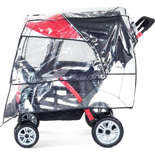Foundations, Kinderwagen Zubehör, Regenabdeckung für Krippenwagen 4-Sitzer