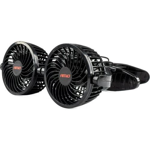 Amio Autoventilator, Ventilator, Schwarz