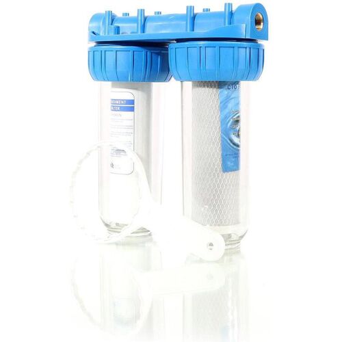 Naturewater Doppelfilter, Wasserfilter, Blau