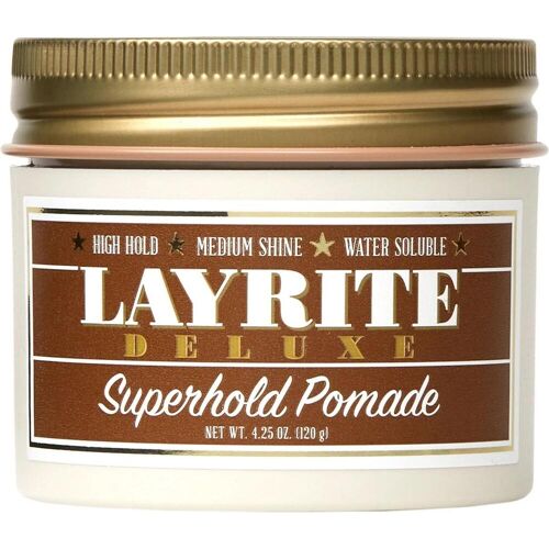 Layrite, Haargel + Haarwachs, Superhold (Haargel, 120 ml)