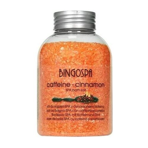 BingoSpa, Badezusatz, Anti-Cellulite Badesalz mit Koffein und Zimt 600g (Badesalz)