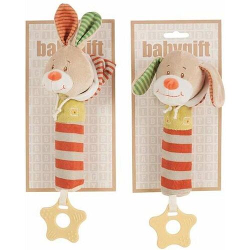 BigBuy, Babyrassel, Babyrassel und Beissring Babygift 25 cm 25cm