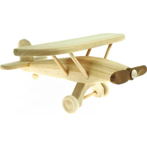 Holzecke Holzflugzeug Spielzeug