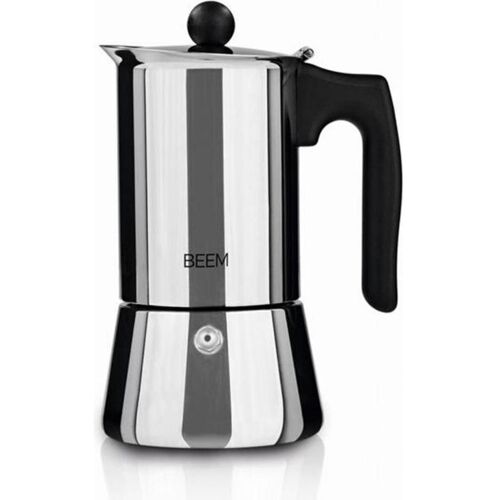 Beem Espressokocher Espressomaker Silber, Espressokocher, Silber