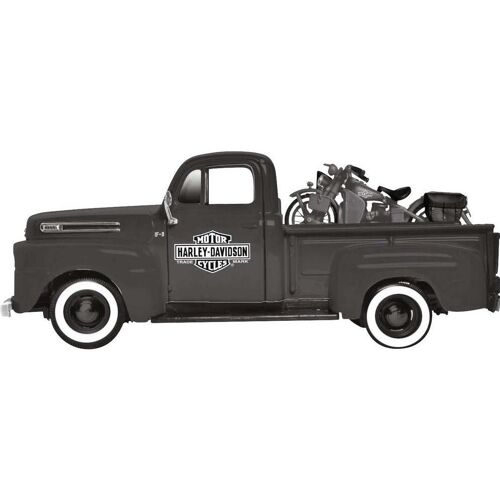 Maisto Ford F1 '48 & Harley Davidson WLA Flathead 42 1:24 Modellauto